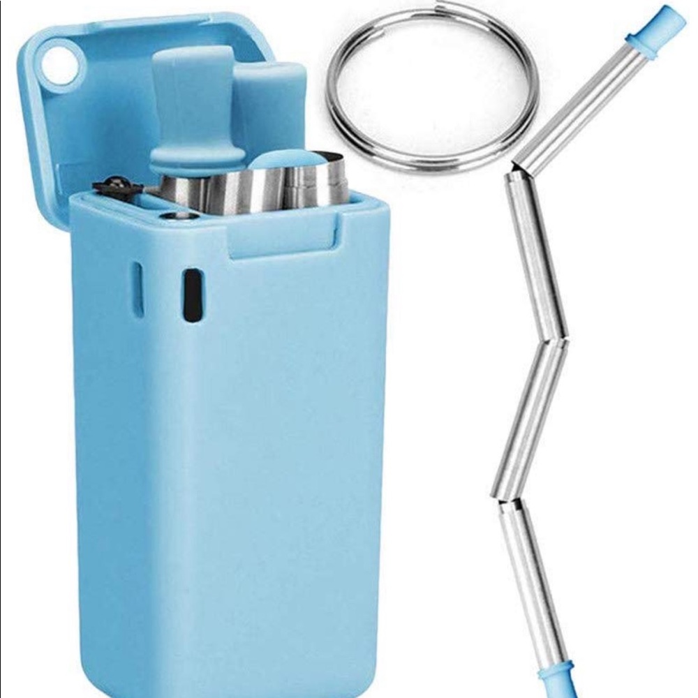 Reusable Eco friendly drinking straw foldable